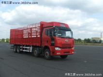 解放 J6P重卡 280馬力 8X4 倉(cāng)柵載貨車(輕量化)(CA5310CLXYP66K2L7T4A2E1)