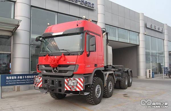 奔馳Actros 4160 SLT大件牽引車(chē)，商用車(chē)之家