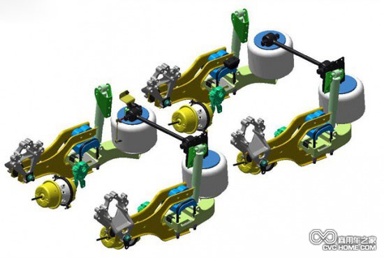 輕了180多公斤 麥克雙Y型空氣懸掛獲獎 商用車(chē)之家