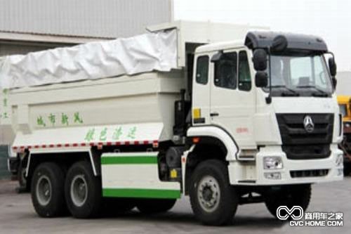 青島重工新款城市渣土自卸車(chē) 商用車(chē)之家