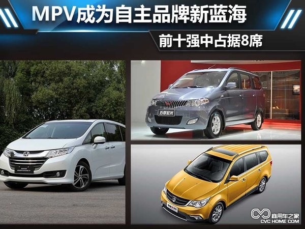 MPV成自主品牌新藍海 前十強占據8席 商用車(chē)之家